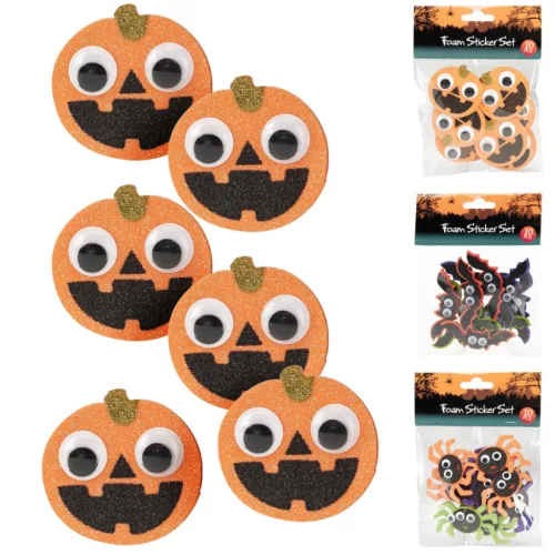 Halloween habmatrica szett 6cm 10db-os