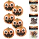 Halloween habmatrica szett 6cm 10db-os
