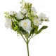 Rózsa csokor 7 virágos fehér 30cm