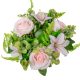 Rózsa-liliom koszorú rózsaszín 24cm