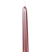 Metál  szálas gyertya 240x22mm rózsaszín 10db/csom (db ár)