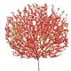 Glitteres bogyós legyező M48cm 12db/#