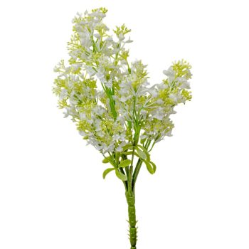 Díszítő csokor fehér 31cm
