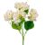 Hortenzia csokor 5v. ivory M47cm 24db/#