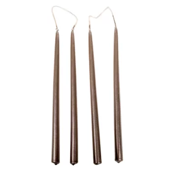 Metál ceruza gyertya 230x10mm homok 8db/csom (db ár)