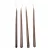 Metál ceruza gyertya 230x10mm homok 8db/csom (db ár)