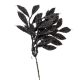Eukaliptusz pick glitteres fekete M28cm
