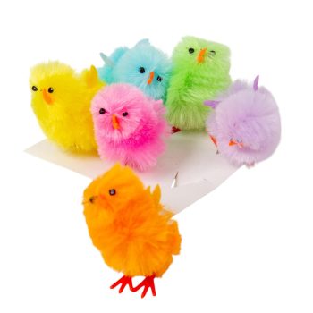 Csibe színes 4cm 6db-os csomag