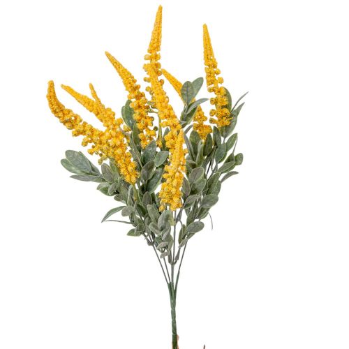 Rezgő csokor 5ágú sárga M37cm