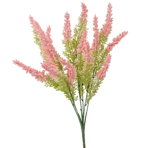 Hanga csokor 7ágú rózsaszín M35cm