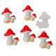 Gomba dupla poly 3,5cm 6db-os