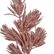 Dekor ág glitteres mályva 46cm