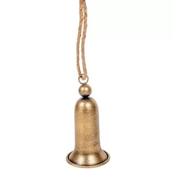 Kolomp fém arany M16,5x8,5cm