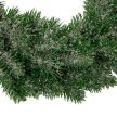 Fenyő koszorú havas zöld 42cm