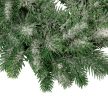 Fenyő koszorú havas zöld D32cm