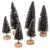 Mini fenyő fekete 6,5-9,5cm 6db-os