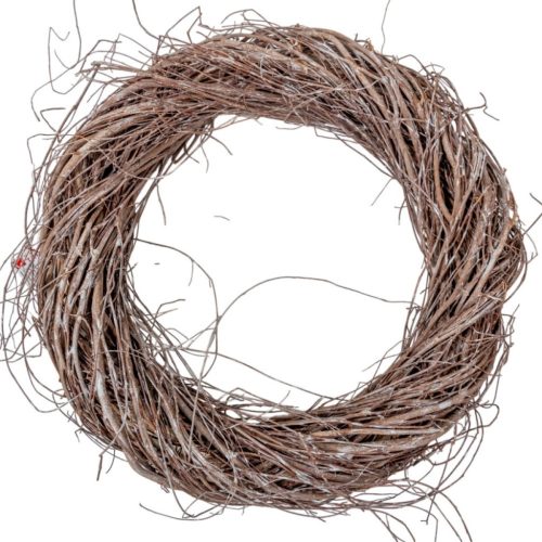 Vessző alap mosott fehér D30cm