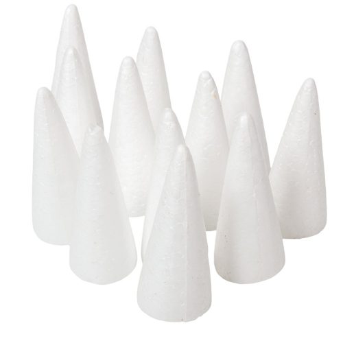 Hungarocell kúp fehér M10cm 12db-os csomag