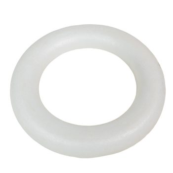 Hungarocell karika egyenes aljú fehér D35cm M4cm