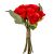 Rózsa köteg 10v. piros M25cm 24db/#