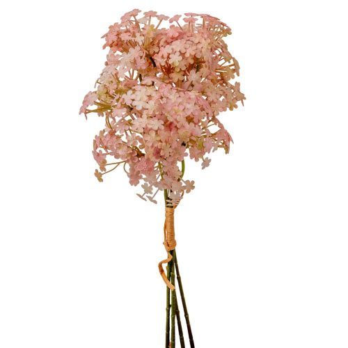 Bodza köteg 4 ágú rózsaszín 33cm