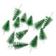 Mini fenyő pick zöld 8cm 12db-os