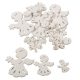 Angyal fa fehér 3-5-7cm fehér 20db-os