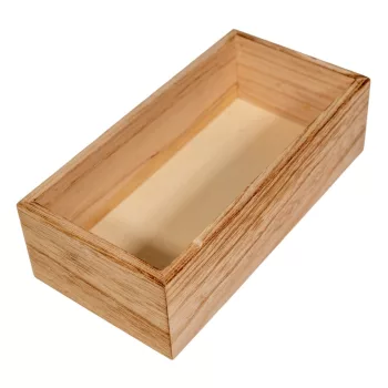 Fa téglalap doboz natúr M6x20x10cm 