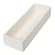 Fa téglalap doboz fehér M6x30x10cm