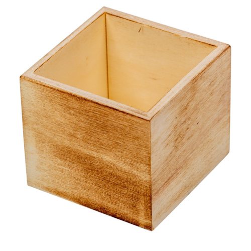 Fa doboz natúr M8x9x9cm 