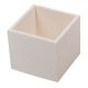 Fa doboz fehér M8x9x9cm