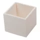 Fa doboz fehér M8x9x9cm