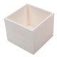 Fa doboz szögletes fehér M11x13x13cm