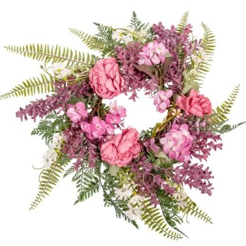 Virágos koszorú 45cm