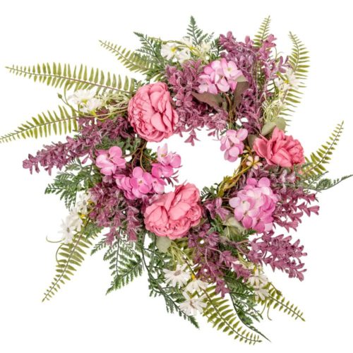 Virágos koszorú 45cm