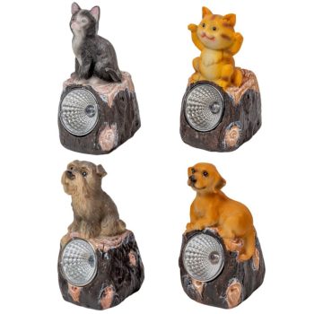 Szolár állatos figura M10cm