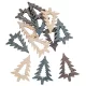 Fenyőfa áttört fa 4cm mix 12db-os