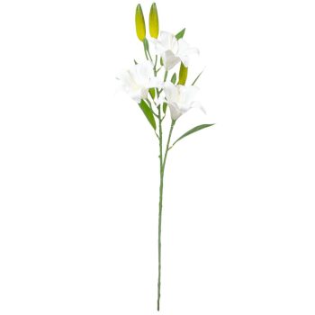 Liliom ág 3v. gumi krém M80cm 20db/#