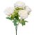 Rózsa csokor 7v. krém M42cm 75db/#