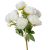 Peóni csokor 9v. krém M44cm 80db/#