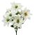 Mikulás virág csokor 7 virágos krém 38cm