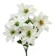 Mikulás virág csokor 7 virágos krém 38cm