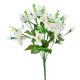 Orchidea csokor 9 ágú krém 32cm