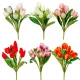 Tulipán csokor 9v. M43cm 24db/#