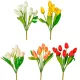 Tulipán csokor 9v. M44cm 24db/#
