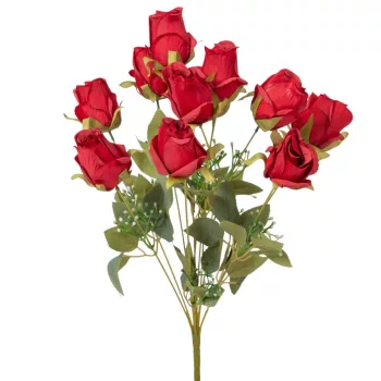 Rózsa csokor 11 virágos 50cm