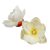 Magnólia virágfej polifoam D10cm 12db/csom