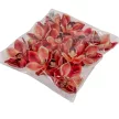 Orchidea virágfej polifoam D10cm salmon 24db/csom