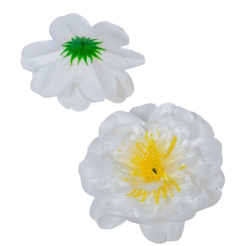 Dália virágfej szatén 100 D14cm 72db/#