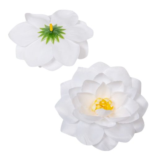 Tavirózsa virágfej D11cm 100 fehér 90db/#